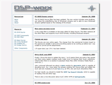 Tablet Screenshot of dsp-worx.de